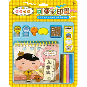 可愛彩印畫 屁屁偵探