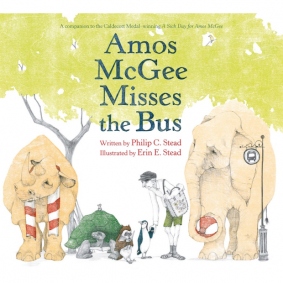 AMOS MCGEE MISSES THE BUS
(CALDECOTT MEDAL WINNER 