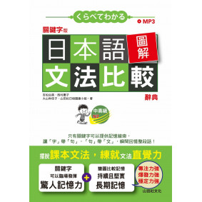 關鍵字版 日本語圖解文法比較辭典 中高級N2：讓文法規則也能變成直覺（25K+MP3）